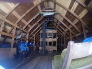 Second story with lots of bunks