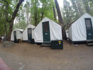 Tent in Curry Village